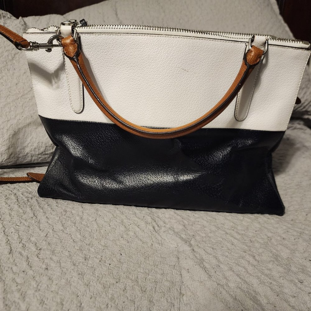 Coach leather crossbody handbag - Picture 4 of 6